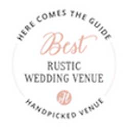 Here Comes The Guide Best Rustic Venue Award